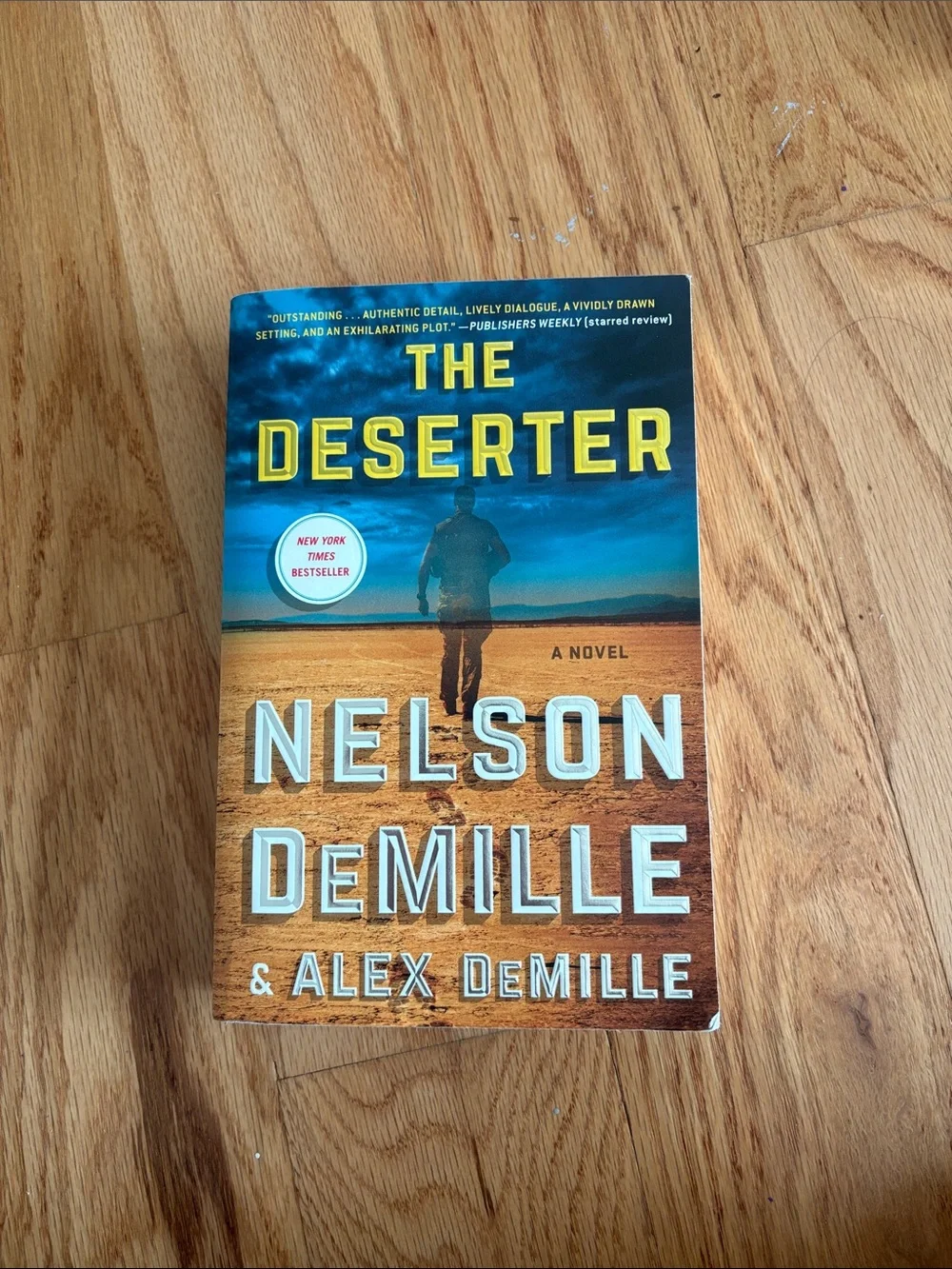 The Deserter Paperback - Blue & Brown Cover